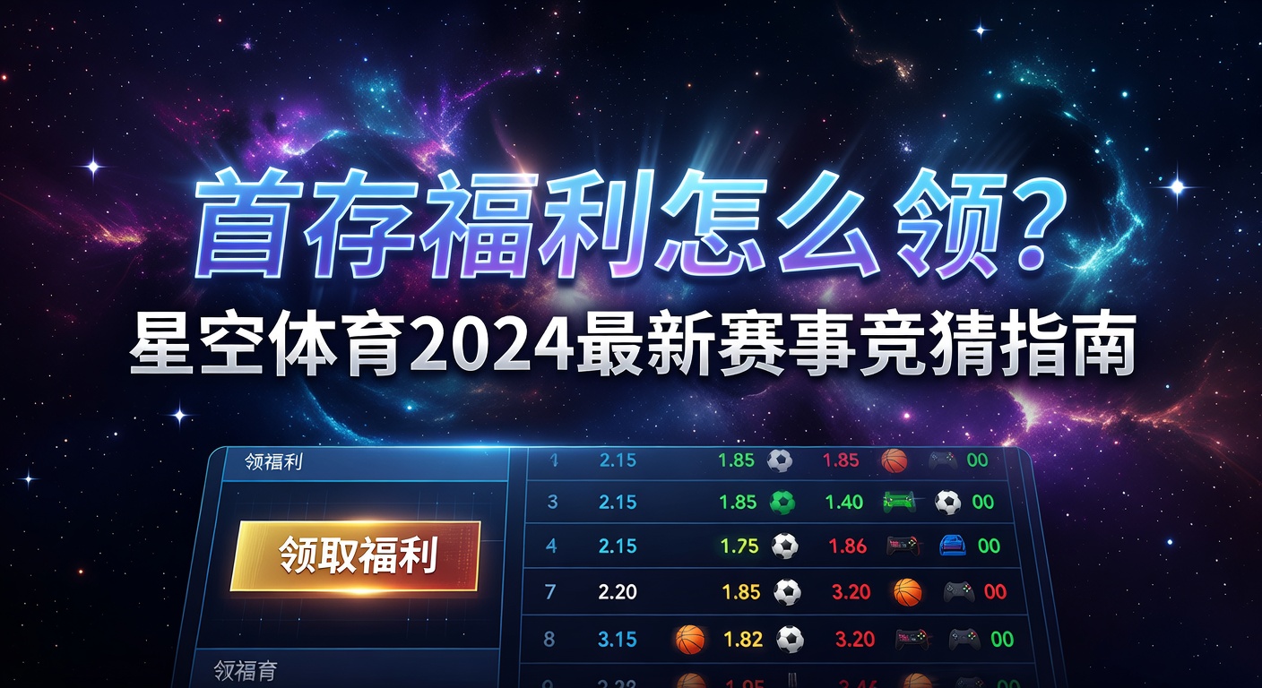 首存福利怎么领？星空体育2024最新赛事竞猜指南