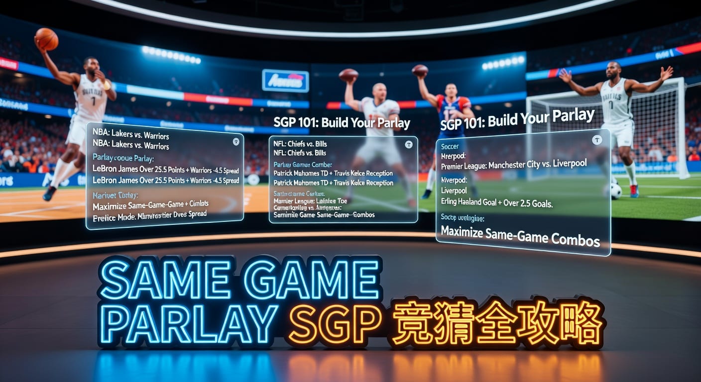 Same Game Parlay SGP 详解：赛事竞猜高赔策略